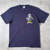 Used Hanshin Tigers T-shirt, Toramai (Tiger Dance), Tiger, Kirin (Giraffe/Qilin), Japanese pattern, back print, navy, L size equivalent