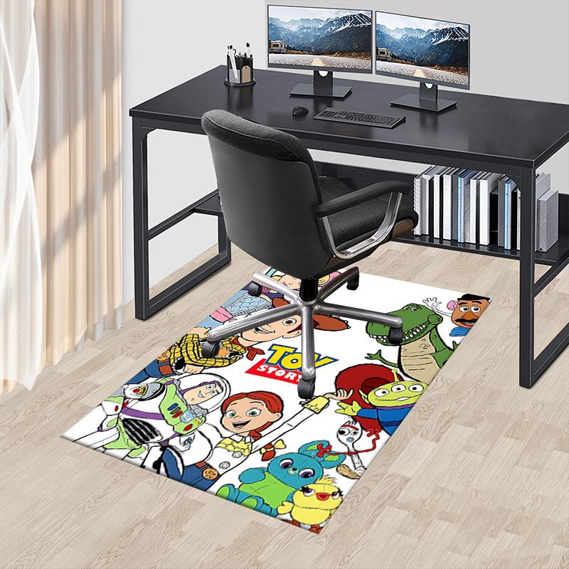 1pc Toy Story Adventure Carpet for Playroom Bedroom Living Room Sofa Home Decor,kids Game Area Rug Non-slip Floor Mat Y72946