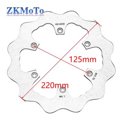 Motorcycle Front and Rear Brake Discs 220mm/260mm For KTM EXC300 XC XCF XCW SX SXF EXC EXCF TPI Six Days 125-500cc 1994-2025