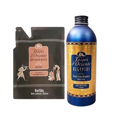 Tesori d'Oriente Queen of Egypt Shower Cream & Refill Set