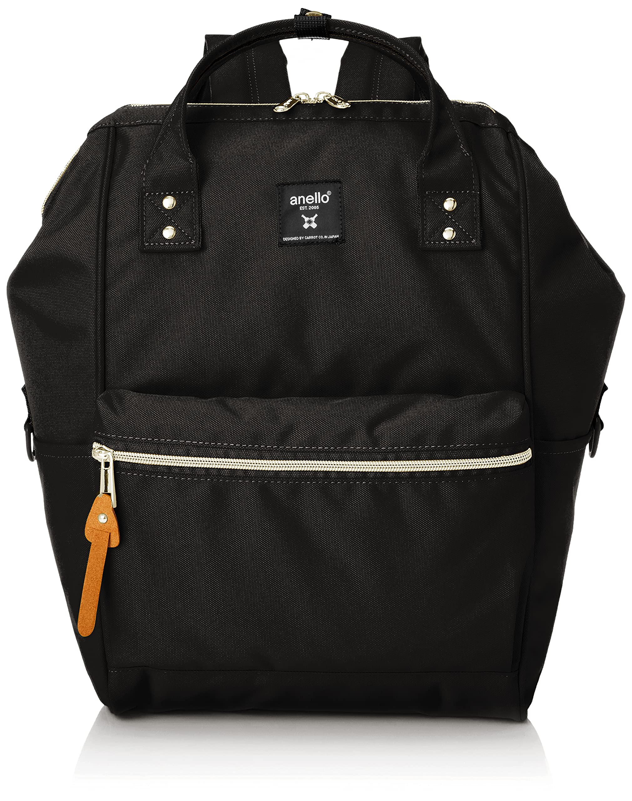 

Clasp Backpack Water Repellent Large Capacity PC Storage CROSS BOTTLE REPREVE ATB0193R Black [Anello] (R) чорний