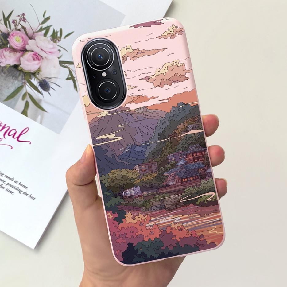 For Huawei Nova 9 SE Case JLN-LX1 JLN-LX3 Fashion Cartoon Cover Soft TPU Phone Case For Huawei Nova 9 Pro Nova9 SE Fundas Bumper