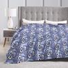 Grizzys and The Lemmings   Blanket  Warm Comfortable Plush Throw Blanket For Children Living Room Flannel Bedspread Bed Cover