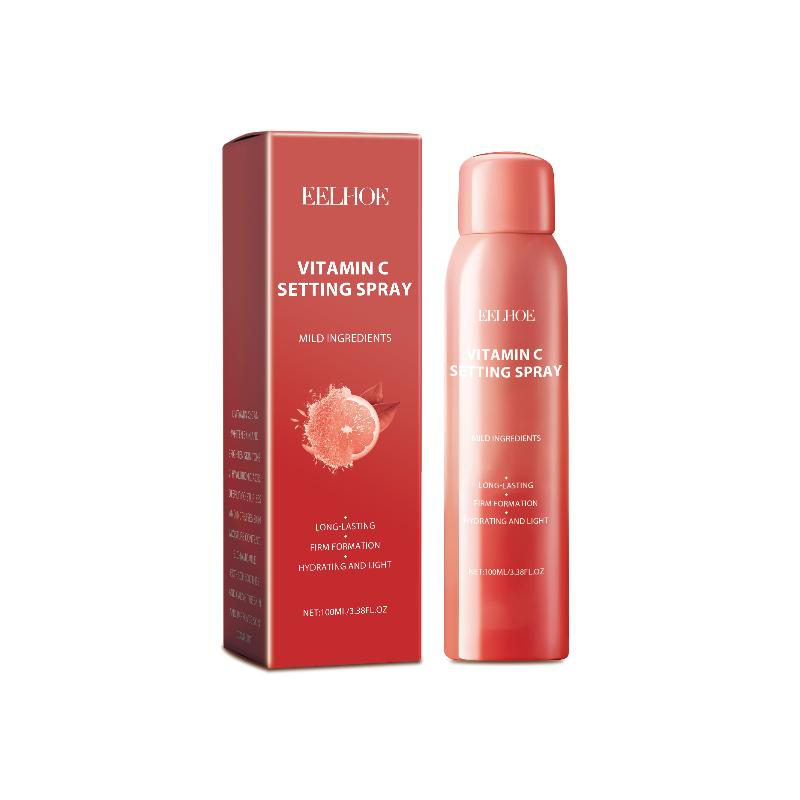 Setting Spray Feuchtigkeitsspendend Feuchtigkeitsspendend Leicht Make-up Finisher Schnelltrocknend Nichtfettend für Pendler und Reisen
