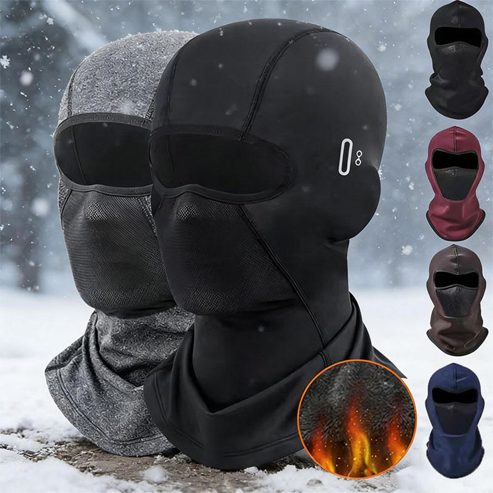 Thermal Winter Balaclava Cycling Full Face Mask Warm Outdoor Sports Motorcycle Ski Fishing Hunting Mask Fleece Scarf Cap Bandana
