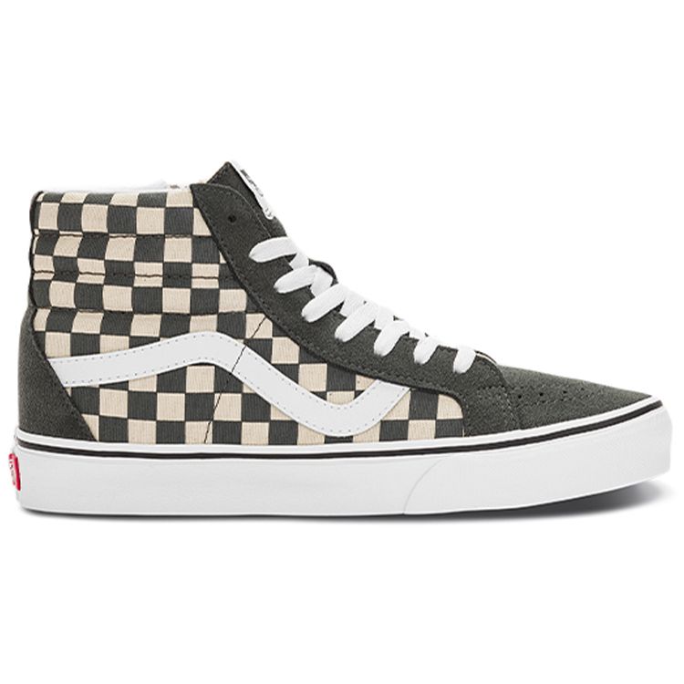Vans Sk8 Reissue Side Zip High Top Skate Shoes Unisex Sneakers Milk-Tea VN0007NZTWH