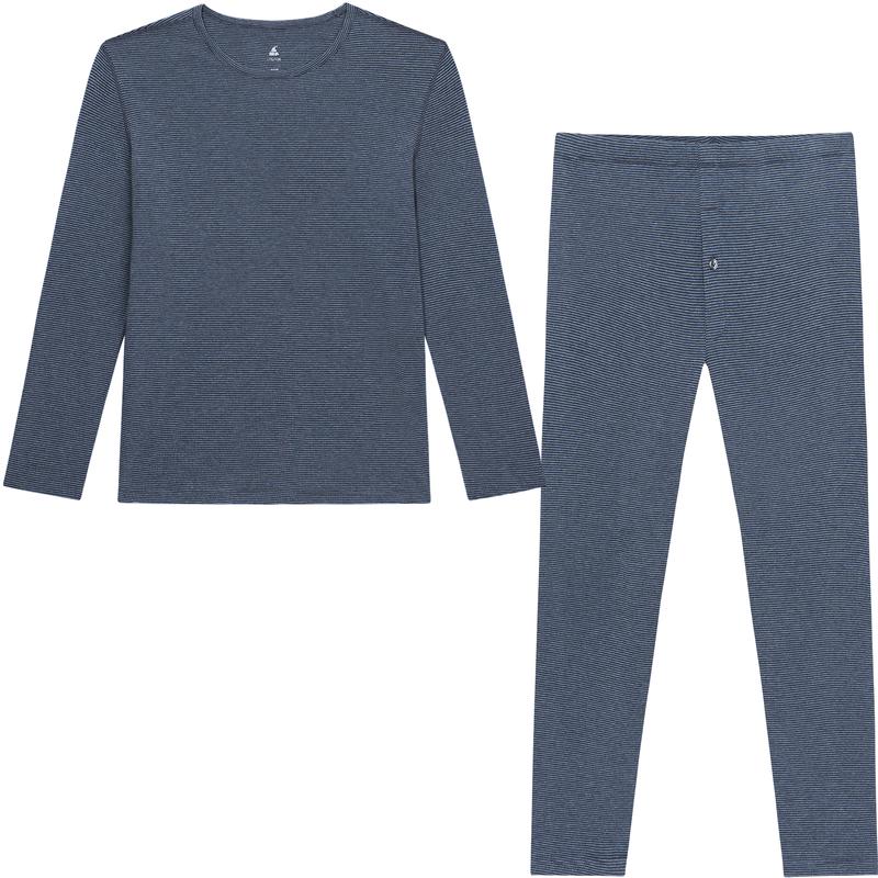 

Мужской термокомплект из бамбуковой смеси в полоску 3XL (185/110)