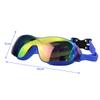 Fashion Swimming Goggles, Adjustable Buckle Anti-fog Transparent Lens Lens, Male Men and Women