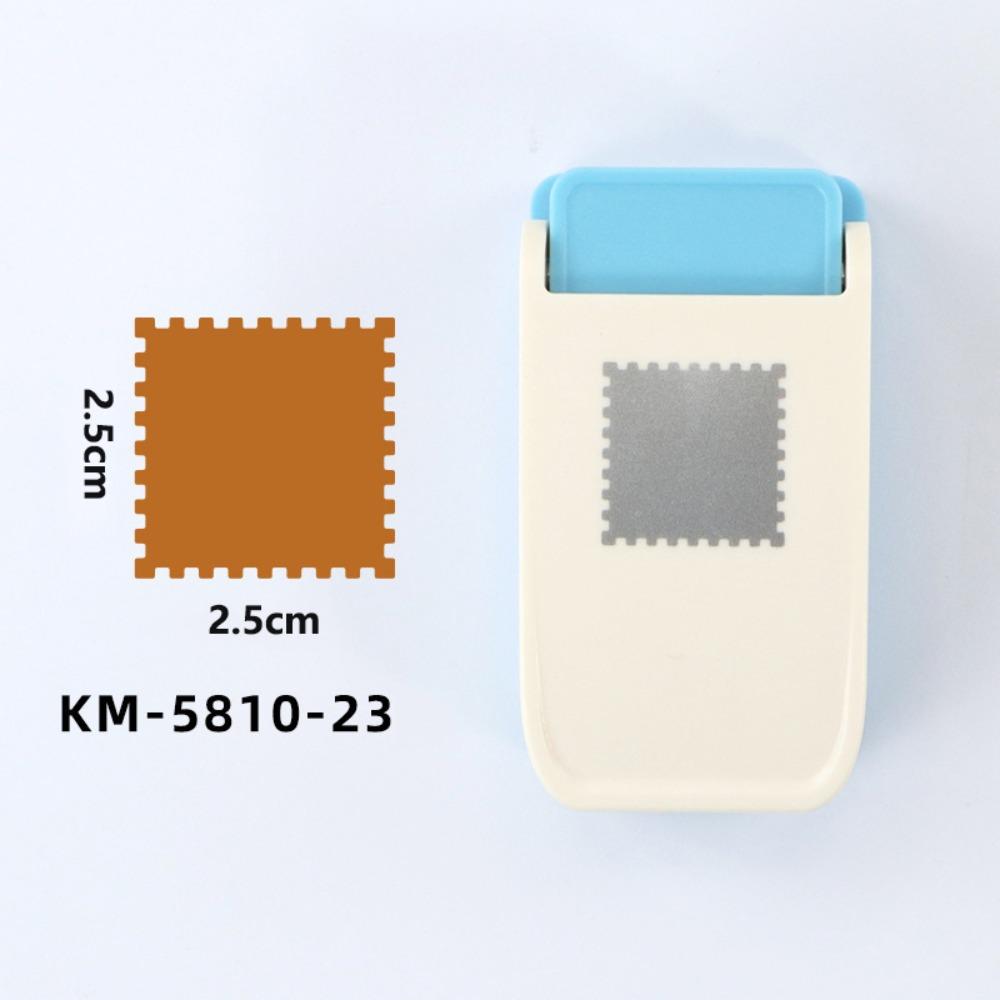 

Embosser Stamp Border Punch DIY Crafts Stamp Toothed Puncher For Paper Crafting Scrapbooking C 2.5x2.5cm