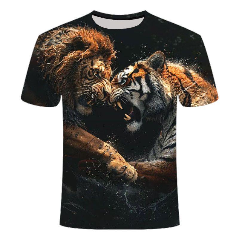 

Children s T-shirt men s shirt women s T-shirt 3D printed short sleeved round neck T-shirt top 6XL