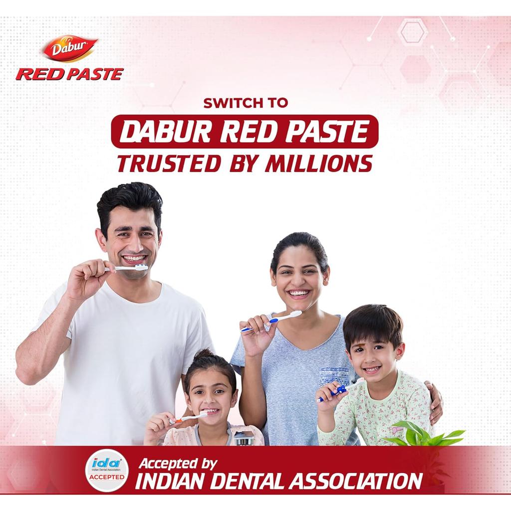 Dabur Red Toothpaste 300g Pack Of 2 Ayurvedic Germ Protection Cavity Plaque Oral Care