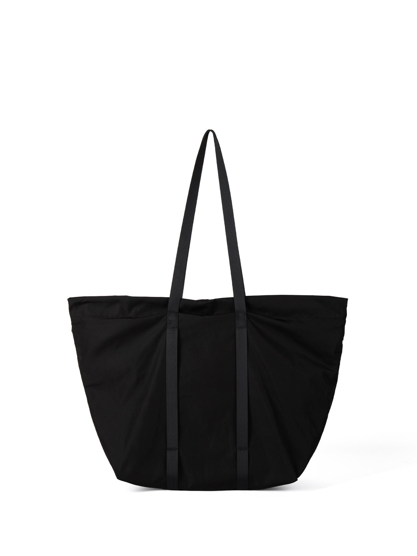 Large Capacity Nylon Tote Bag for Women, Fashionable and Trendy, Lightweight and Versatile, Portable Shoulder Bag чёрный