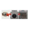 SNDHEATER M18*25 Gewinde Rohrheizkörper mit Rippen 110V 220V 380V Rippenheizkörper 1,5KW 2KW 2,5KW 3KW 3,5KW für Lufttrocknergebläse