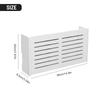 Wireless Router Rack Wall-Mounted WiFi Storage Box Wall Decoration For Storing WiFi Router TV Gamer Switch/PS4/Xbox TV Accessori