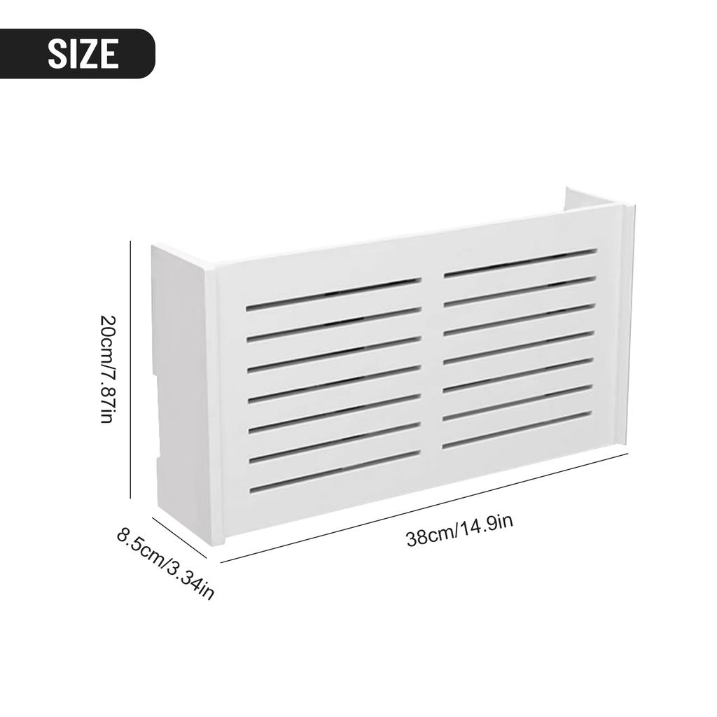 Wireless Router Rack Wall-Mounted WiFi Storage Box Wall Decoration For Storing WiFi Router TV Gamer Switch/PS4/Xbox TV Accessori