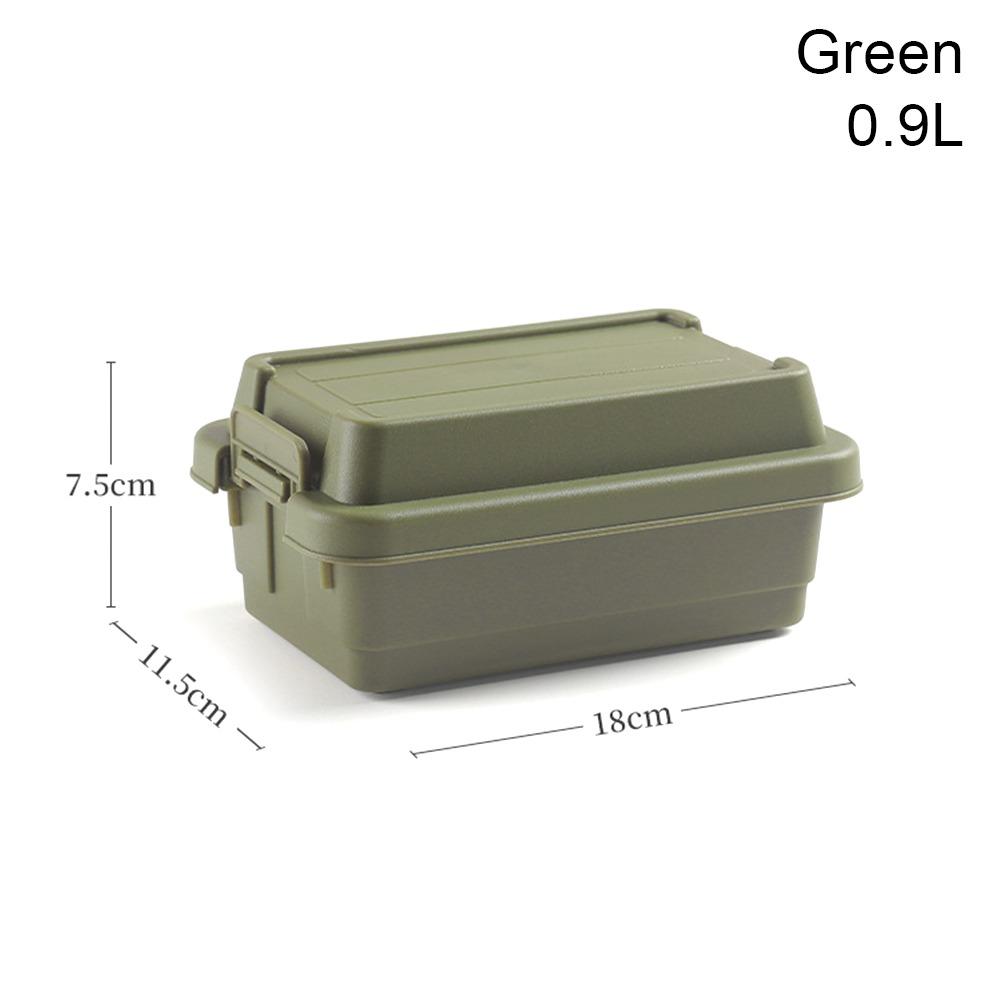 1Set Seasoning Dispenser Bottle Outdoor Storage Box Picnic BBQ Plastic Sundries Box Portable Jar Spice Storage Bag