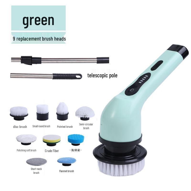 

HEIXIE Wireless Handheld Electric Cleaning Brush