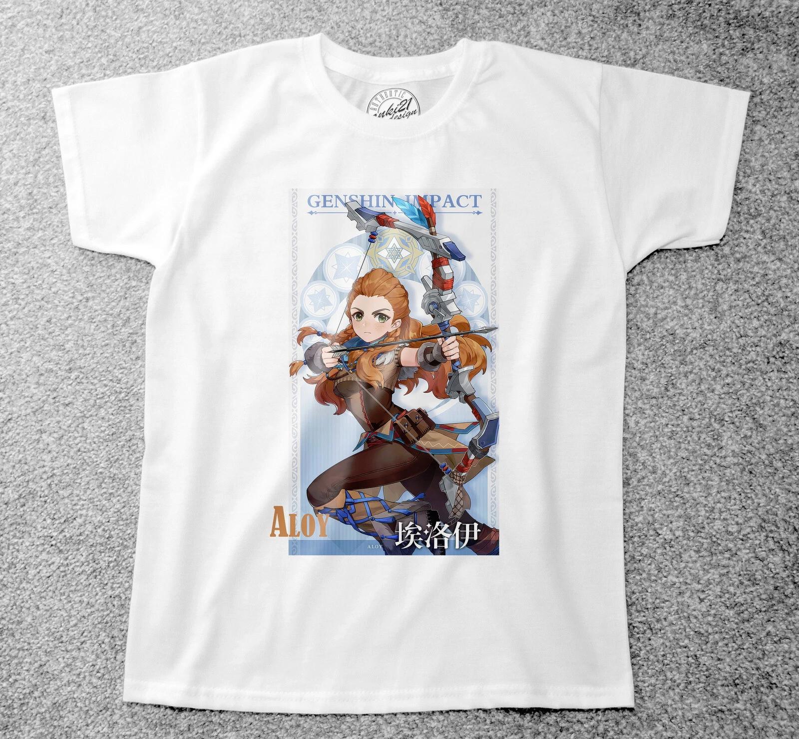 

Genshin Impact 009 Aloy Anime/Manga Childrens/Kids t-shirts 130