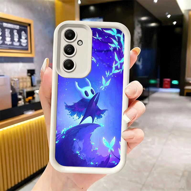 Phone Case for Samsung Galaxy S26 S25 Ultra S24 FE H-Hollow K-Knight Game Shell S23 Plus S22 + S21 S20 5G Soft Silicone Funda