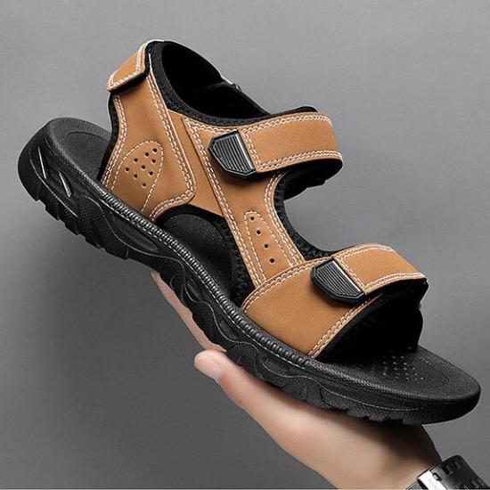 

Сандалии мужские летние спортивные пляжные тапочки для отдыха на открытом воздухе противоскользящие износостойкие мужские сандалии для вождения D155 40