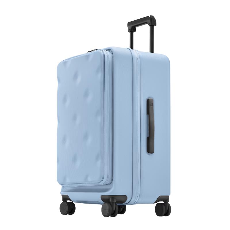BULAIMEI Side-Opening Carry-on Spinner Suitcase 20 inch Expandable Carry-on
