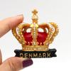 Oscar magnetic refrigerator 3d fridge magnet Hollywood USA Finnish crown Egyptian pharaoh lucerne lion tourism souvenir magnetic