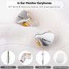 TinHiFi C1 Wired Earphones with HiFi Compatible with Music and 10mm DLC Composite Dual Magnetic Circuit Comfortable for No Microphone Sound, Gaming,