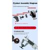 Auto Mobile Cell Stand for Volkswagen VW Passat B7 B6 R36 2006~2015 Car Mount Air Vent Phone Bracket Gravity Holder Accessories