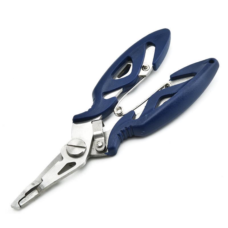 Stainless Steel Multi-purpose Fishing Line Shears & Pliers - Portable Outdoor Fishing Gear Scissors