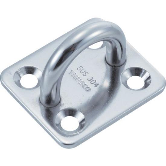 

TRUSCO Eye Plate нержавеющая сталь 9 мм шт. 1 x 10 шт. (1 = сумка) TIP-9 [Корпус продан] серебряный