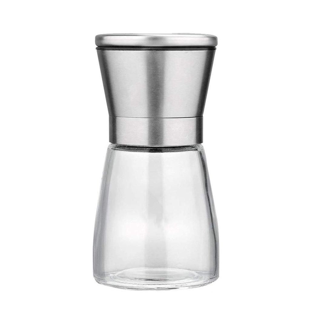 

Kitchen And Pepper Grinder 6oz Stainless Steel Mill Shakers Easy to Use