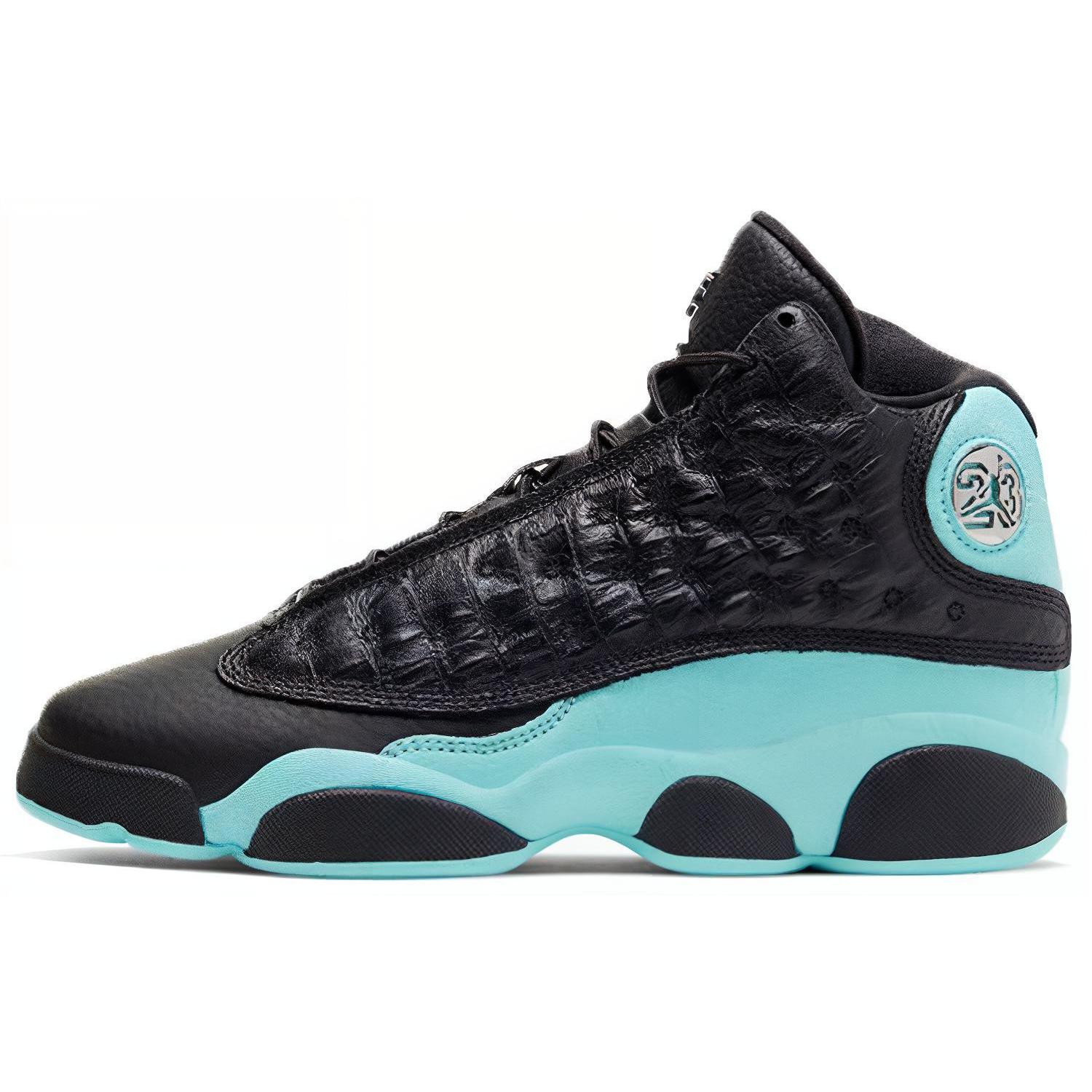 

новые JORDAN 13 Retro Черный Островной Зеленый GS 36.5