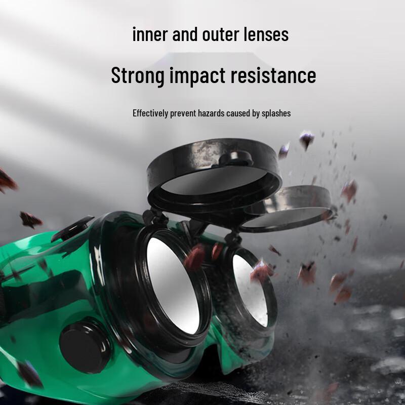 Hao Gong Bang Flip-Up Welding Safety Goggles