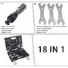 YC-721 Bicycle Repair Tools Kit Box Set Multi MTB Tire Chain Repair Tools Spoke Wrench Kit Hex Screwdriver Bike Tools 18 in 1