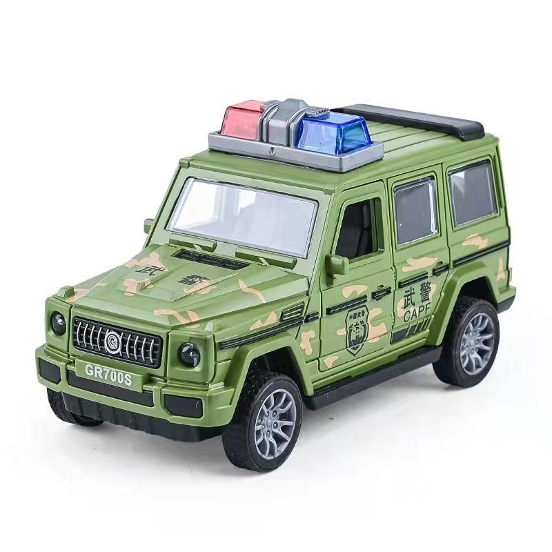 Feuerwehr Rettungswagen Polizeiauto Modellset Öffnungsbare Türen ABS Material für Kinder Pädagogisches Spielzeug Geschenke