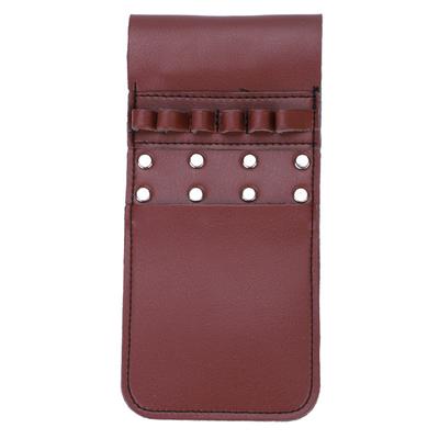 Portable Pocket Quiver PU Leather 6pcs Arrow Waist Holder Bag Bow Archery Equiptment(Brown)