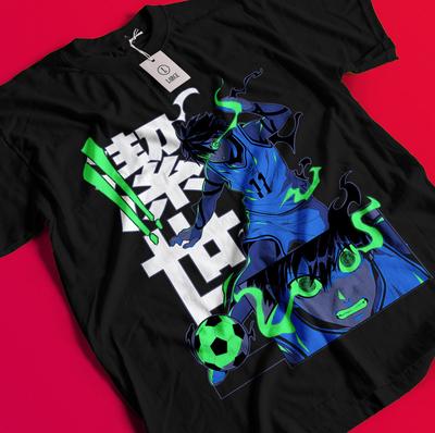 Blue Lock Shirt Seishiro Nagi T-Shirt Isagi Yoichi Tshirt Rin Itoshi Soft Tee BB663