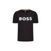 HUGO BOSS SS22 Men's Logo Print Short-Sleeve T-Shirt Black 50481923-002