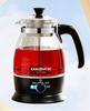 1L Electric Steam Spray Teapot - Glass Body with Filter, Multifunctional for Boiling Tea & Water | Home/Office Thermo Po