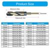 HSS Metal Drill Professional Twist Shank Ground Twist Drill Bit for Metal Stainless and Iron Plastic Woodworking