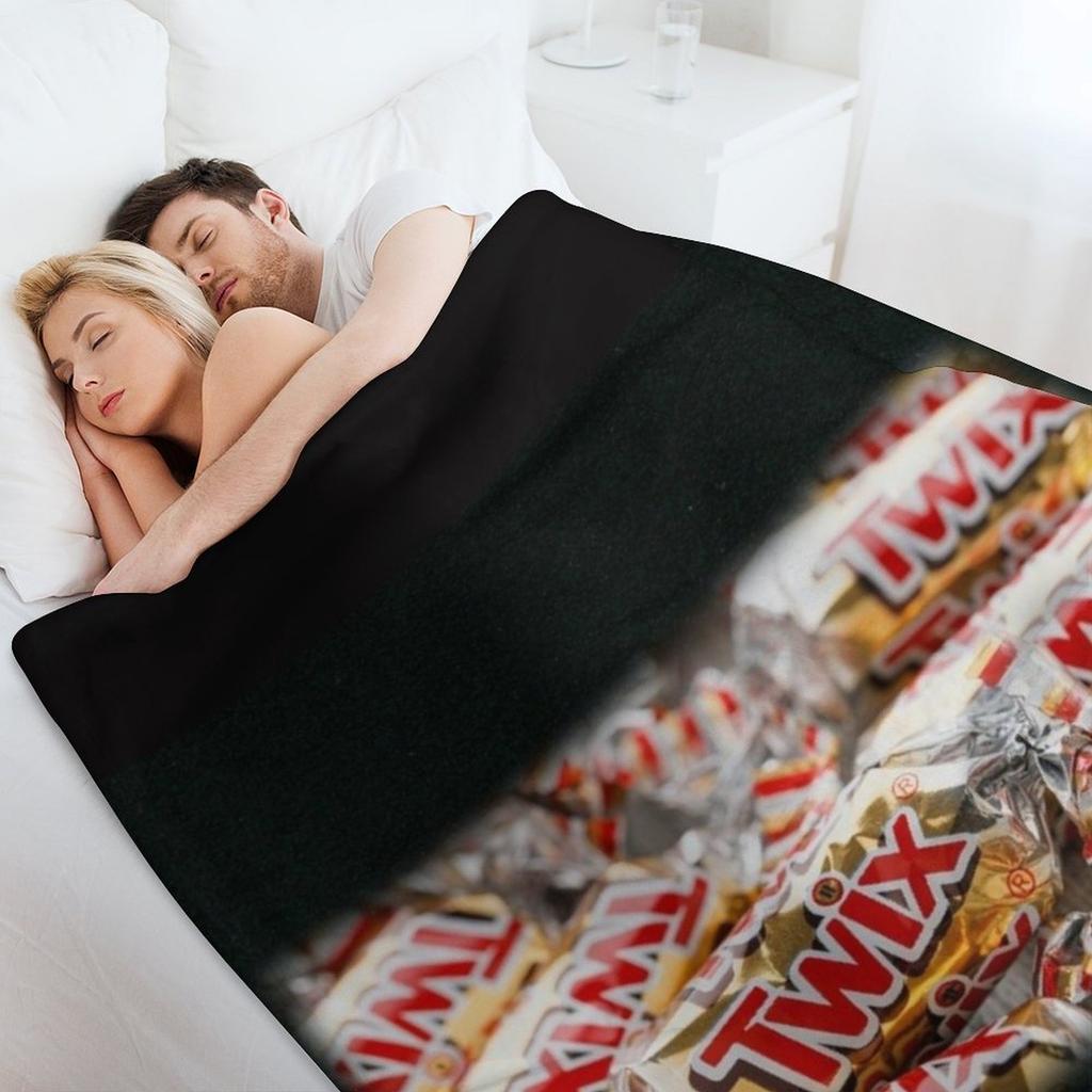 TWIX Patterns Pillows and Stickers (Twix) Throw Blanket Luxury Thicken Cute Plaid sofa bed Hairy Blankets