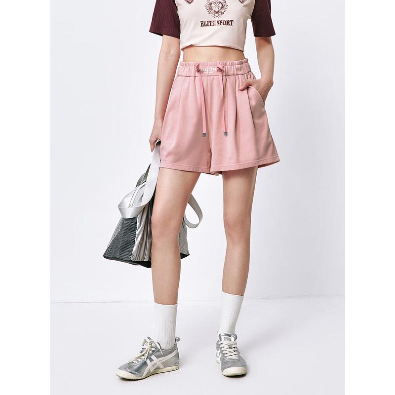 PEACEBIRD Women's High-Waist Casual Wide-Leg Shorts