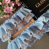 5CM Chiffon Lace Fabric Clothing Sewing DIY Pleated Mesh Lace Lace Trim  Sewing Accessories