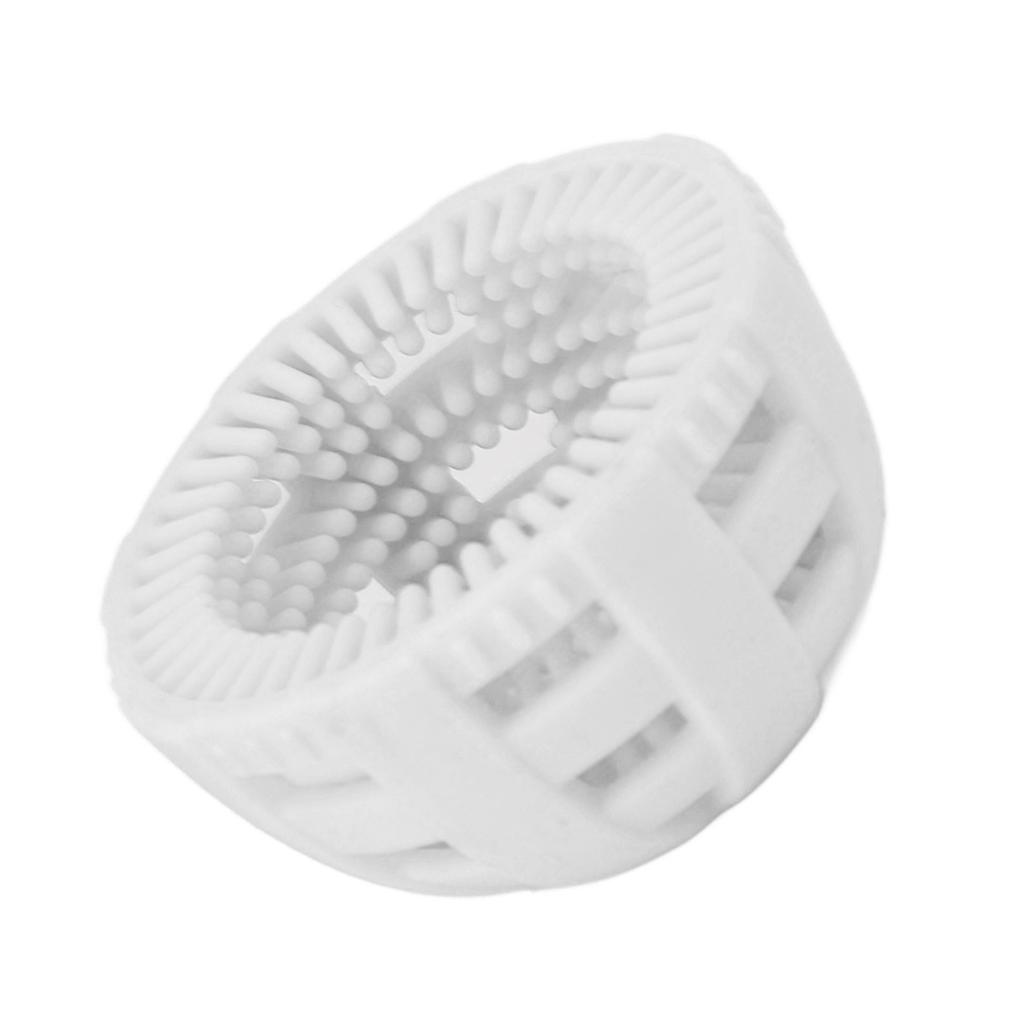 Silicone Egg Brush Vegetable Brush Scrubber Efficient Cleaning Multipurpose Cleaning Brush for Home Farm White