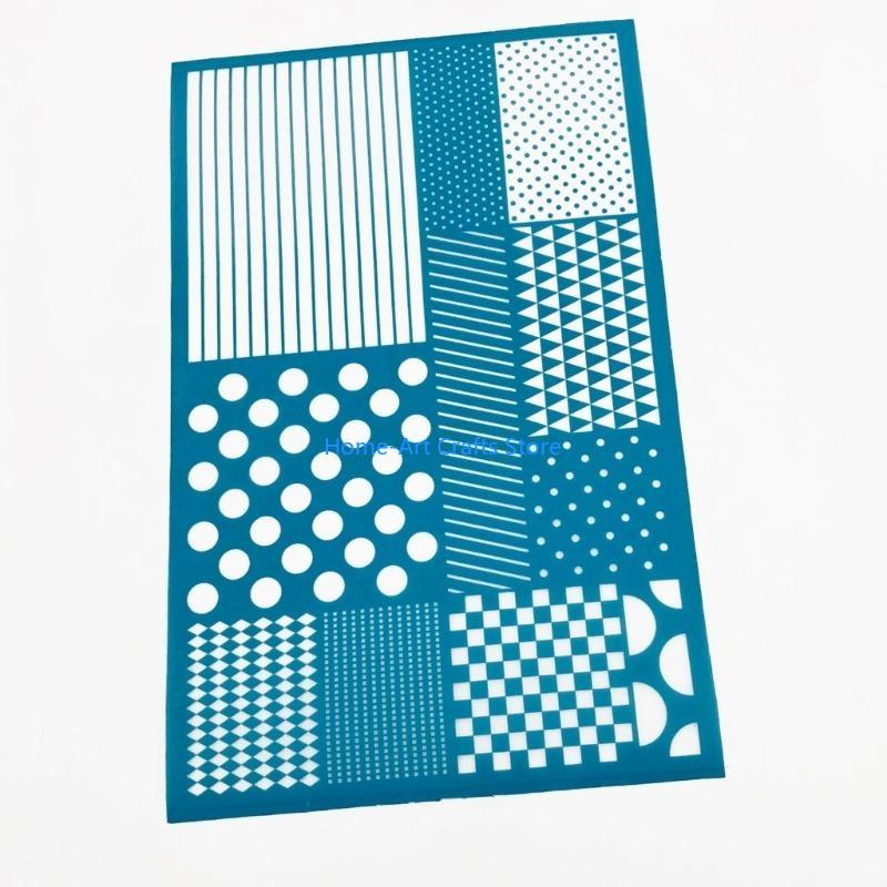 Y3NA Dot Silk Screen Stencils for Clay DIY Printing on Clay and Other Jewelry