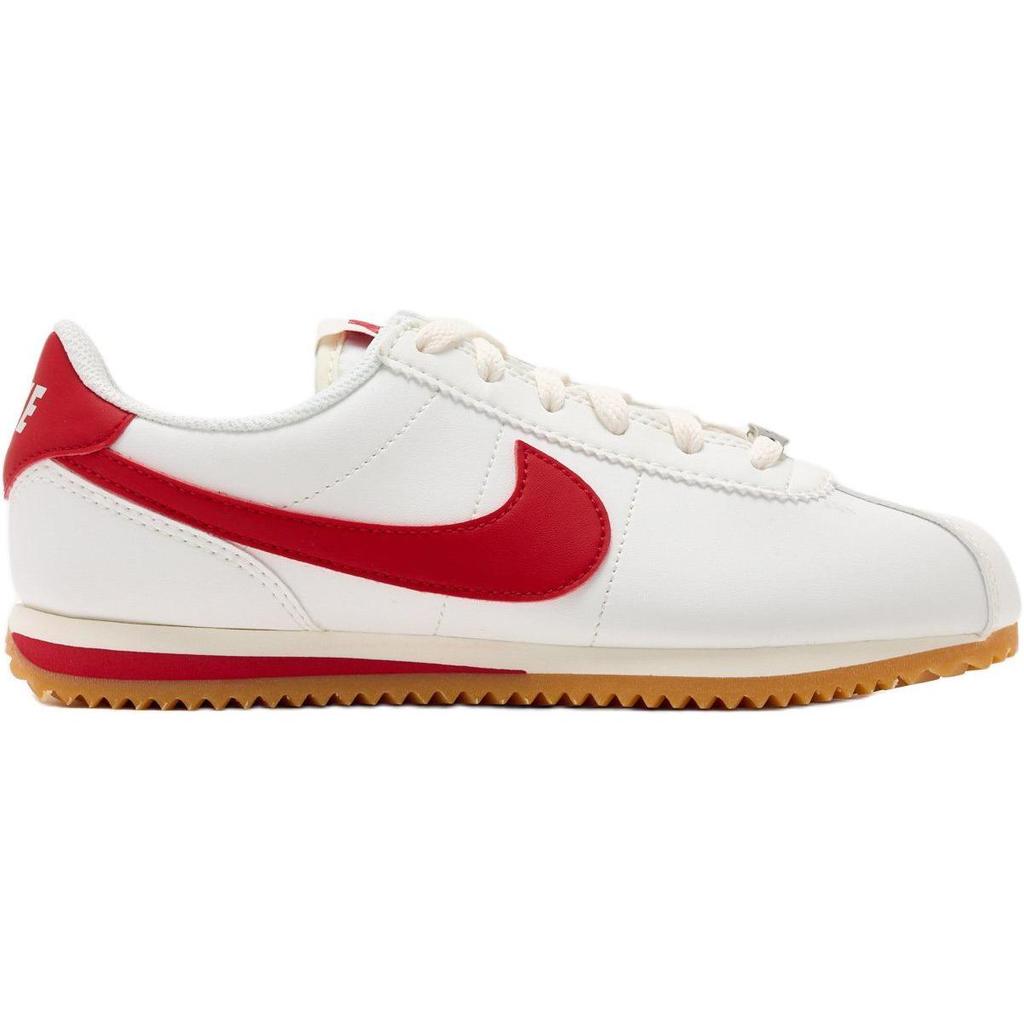 Nike Cortez GS Sail University Red Gum Kids Sneakers Cream Gum-Yellow DM0950-113