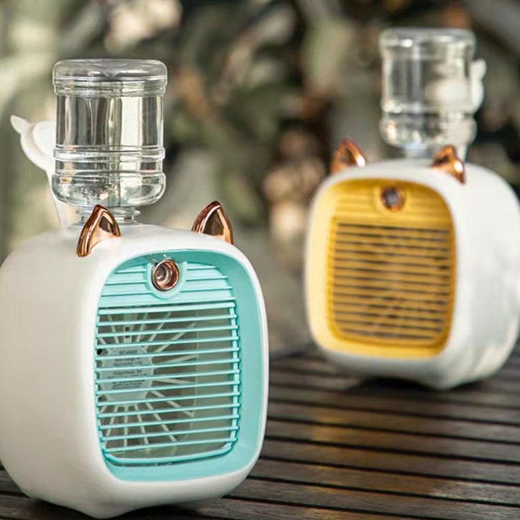 3 Modes Adjustable USB Mini Fan Hiking Camping Summer Rechargeable Natural Wind Cooling Fans Cooler Outdoor Equipment