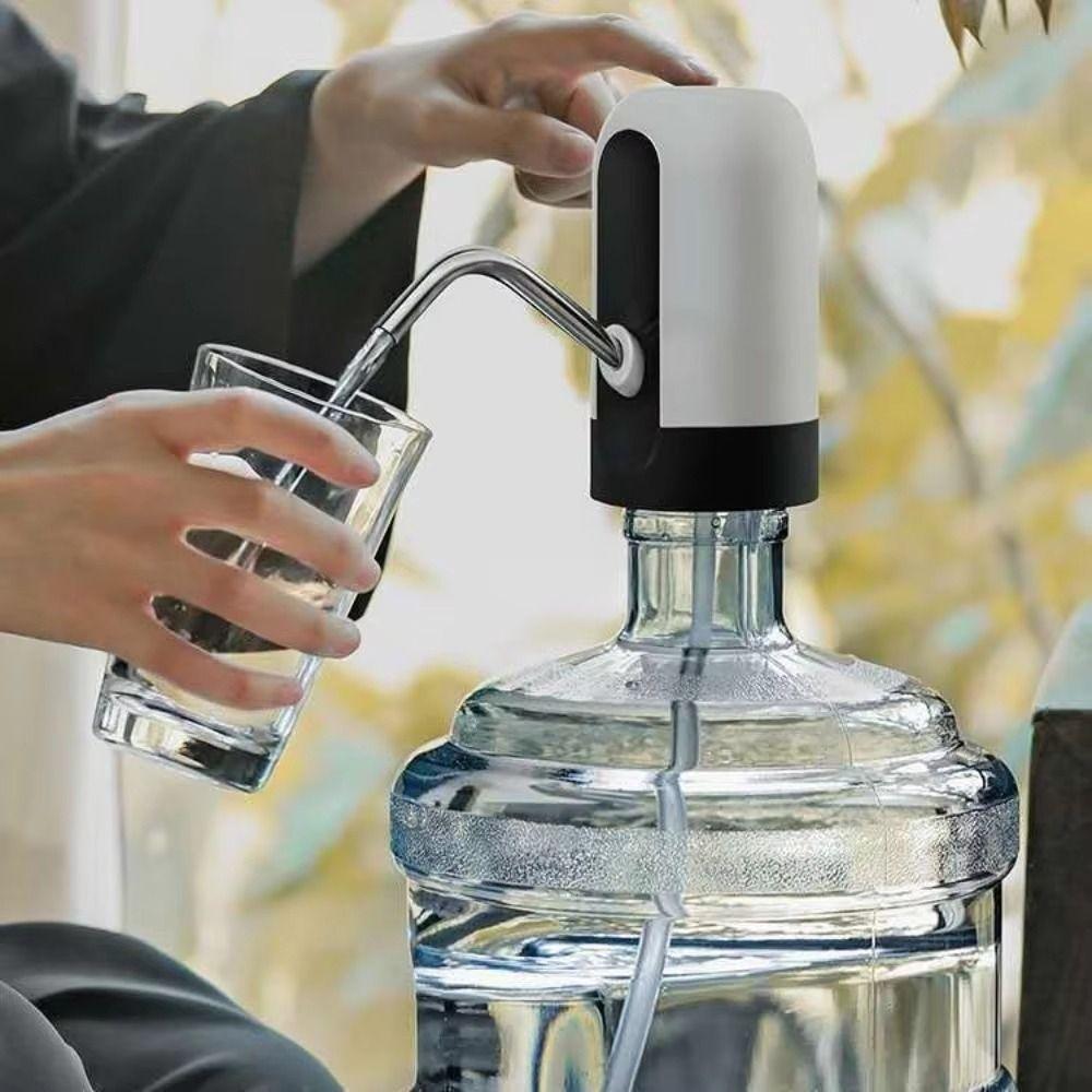 One-button Switch Electric Water Dispenser Barreled Drinking Pump Smart Water Bottle Pump Office