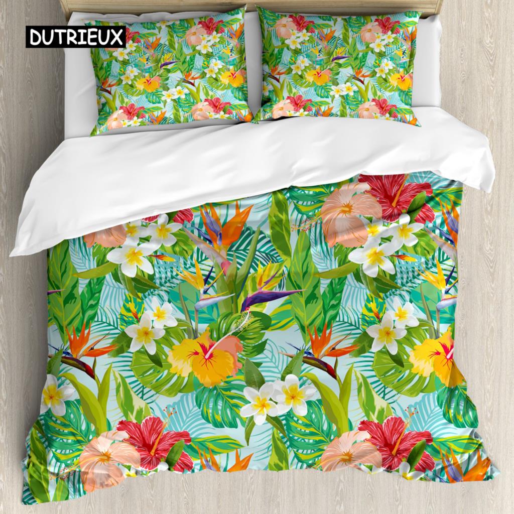 Cat Flowers King Queen Duvet Cover 3D Pet Kitty Floral Bedding Set Teens Adult Yellow Chrysanthemum 2/3pcs Polyester Quilt Cover