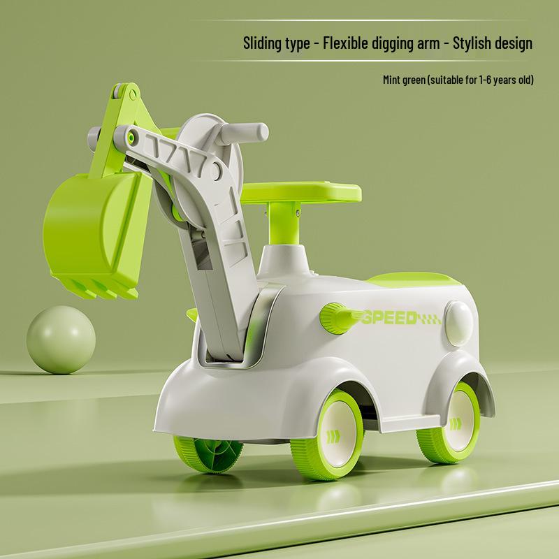 Четырехколесный беговел-каталка для детей 1-3 лет